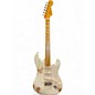 Used Fender CUSTOM SHOP 57 Relic Strat Olympic White Solid Body Electric Guitar thumbnail