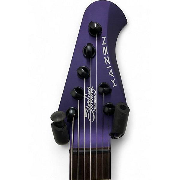 Used Sterling by Music Man KAIZEN 7 FIREMIST PURPLE Solid Body Electric Guitar
