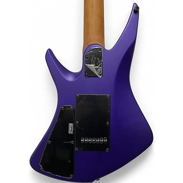 Used Sterling by Music Man KAIZEN 7 FIREMIST PURPLE Solid Body Electric Guitar