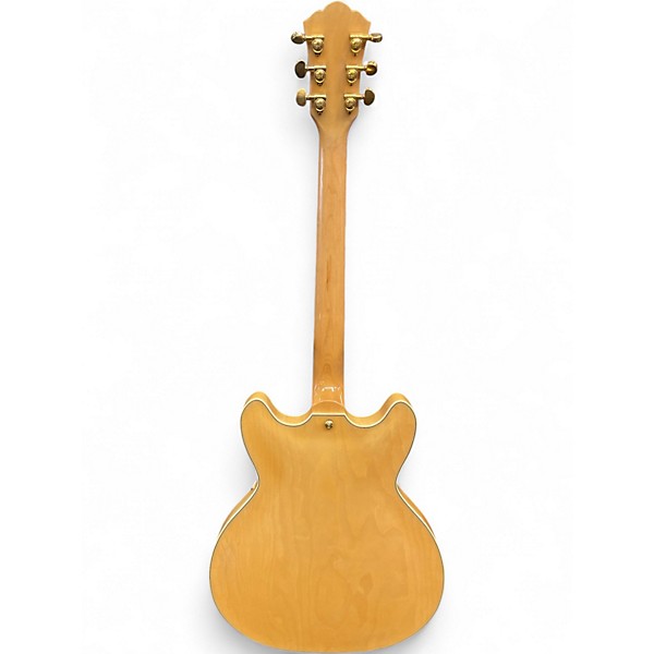 Used Washburn HB35 Natural Hollow Body Electric Guitar