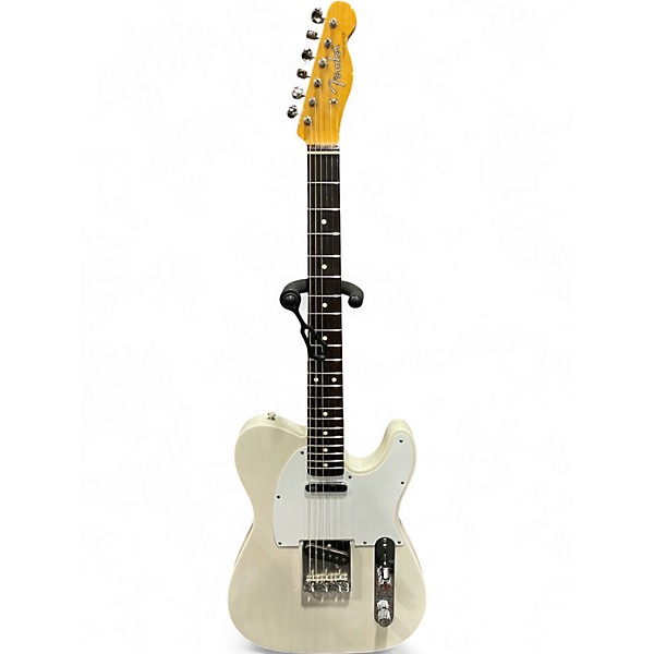 Used Fender Jimmy Page Mirror Telecaster White Blonde Solid Body Electric Guitar