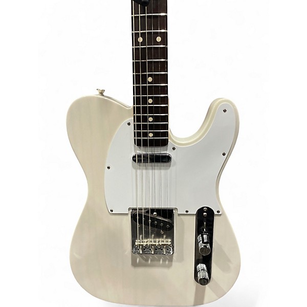 Used Fender Jimmy Page Mirror Telecaster White Blonde Solid Body Electric Guitar