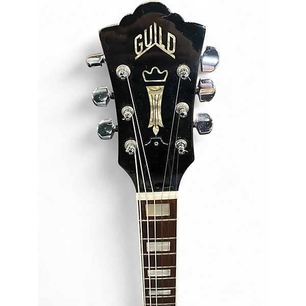 Used Guild S100 Black Solid Body Electric Guitar