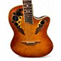 Used Ovation CC257 Amber Acoustic Electric Guitar