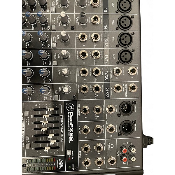 Used Mackie PROFX22 Unpowered Mixer