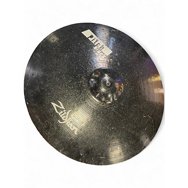 Used Zildjian 22in PITCH BLACK RIDE Cymbal