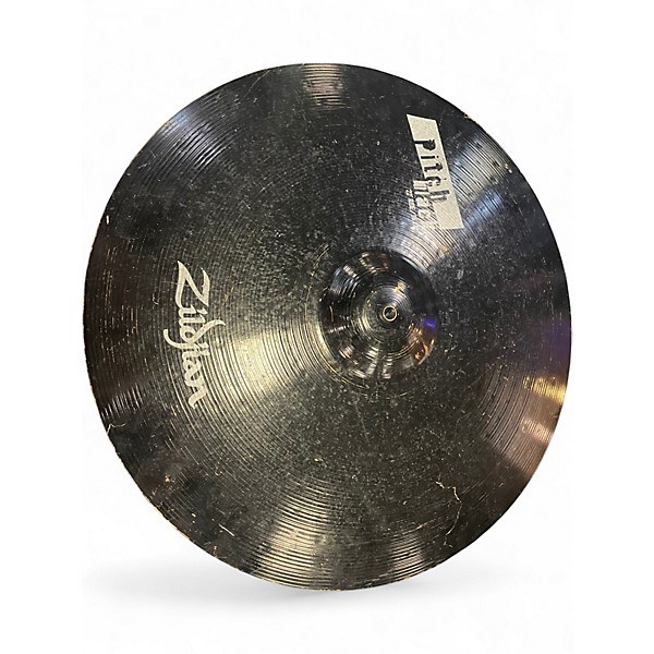 Used Zildjian 22in PITCH BLACK RIDE Cymbal