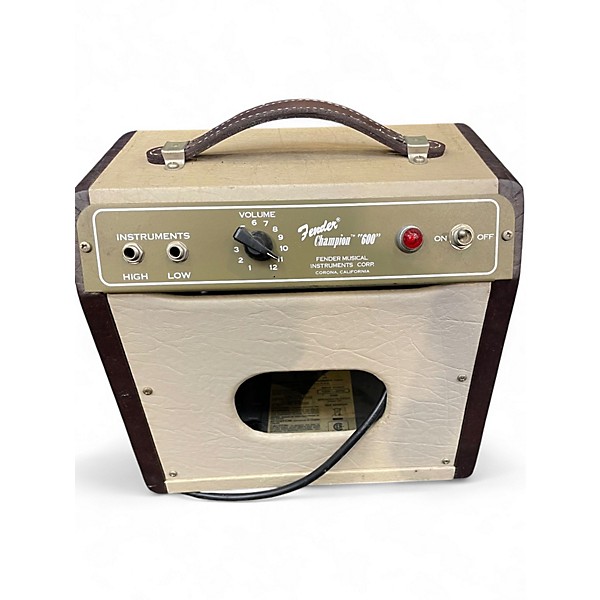 Used Fender Champion 600 5W 1X6 Tube Guitar Combo Amp