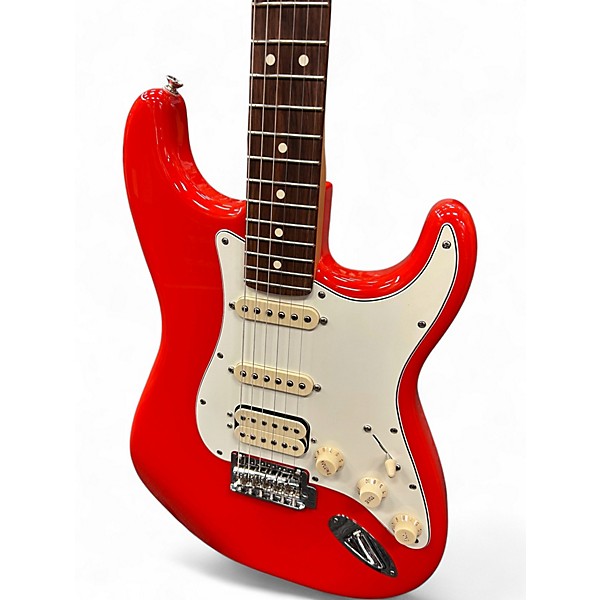 Used Fender Player Stratocaster HSS Fiesta Red Solid Body Electric Guitar