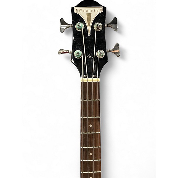 Used Epiphone Embassy Red Electric Bass Guitar