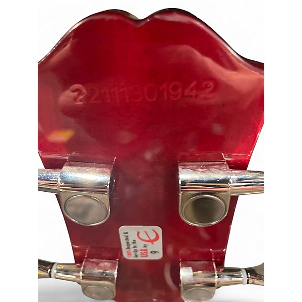 Used Epiphone Embassy Red Electric Bass Guitar
