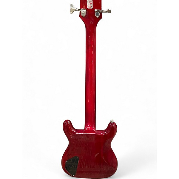 Used Epiphone Embassy Red Electric Bass Guitar