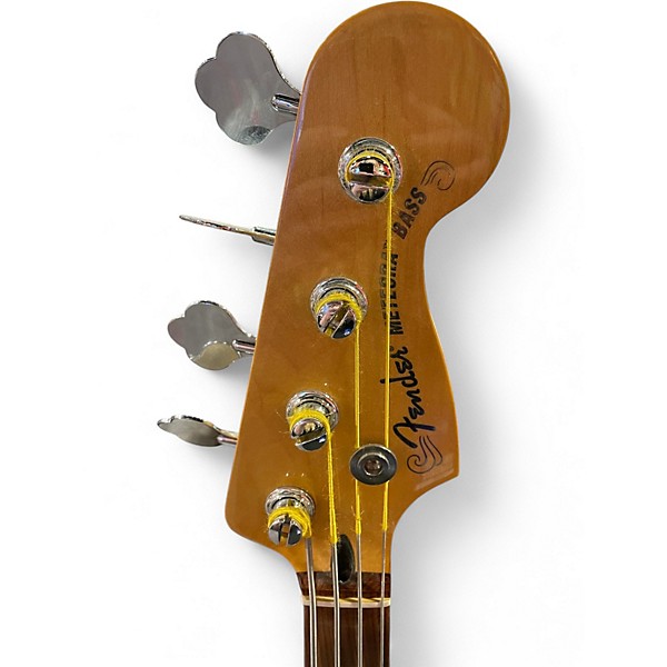 Used 2022 Fender Player Plus Meteora Bass TEQUILA SUNRISE Electric Bass Guitar