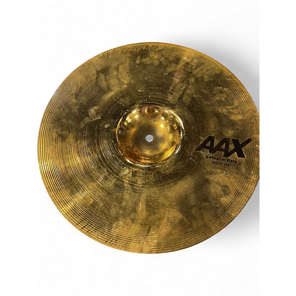 Used SABIAN 14in AAX X-PLOSION HIHAT BOTTOM Cymbal