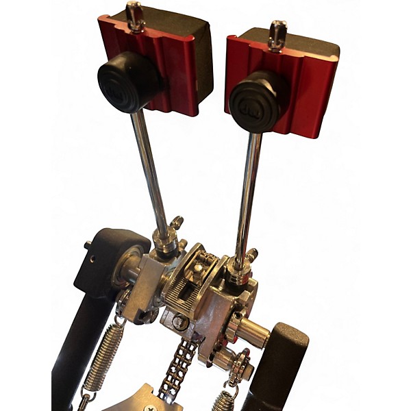 Used DW 9000 Series Double Double Bass Drum Pedal