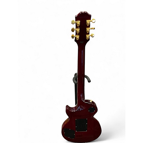 Used Epiphone ALEX LIFESON LES PAUL CUSTOM AXCESS Ruby Solid Body Electric Guitar