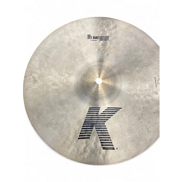 Used Zildjian 14in K Hi Hat Pair Cymbal