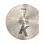Used Zildjian 14in K Hi Hat Pair Cymbal