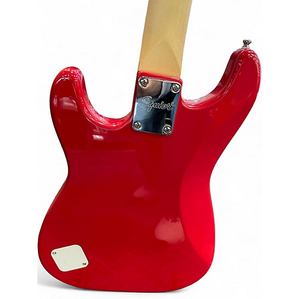 Used Squier Mini Affinity Stratocaster Candy Apple Red Electric Guitar