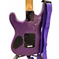 Used Dean Custom Zone Purple Solid Body Electric Guitar