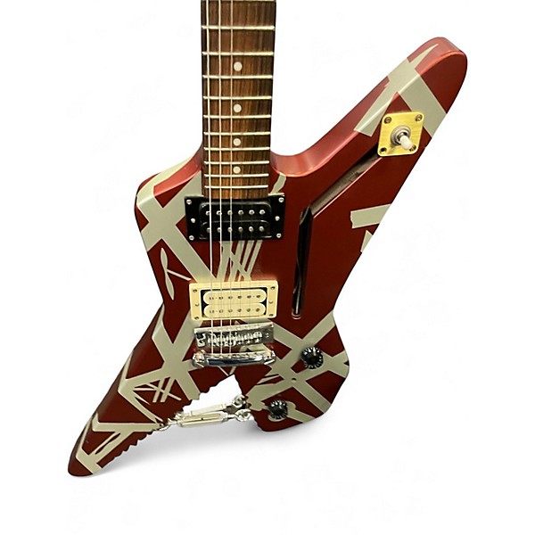 Used EVH Striped Series Shark STRIPE Solid Body Electric Guitar