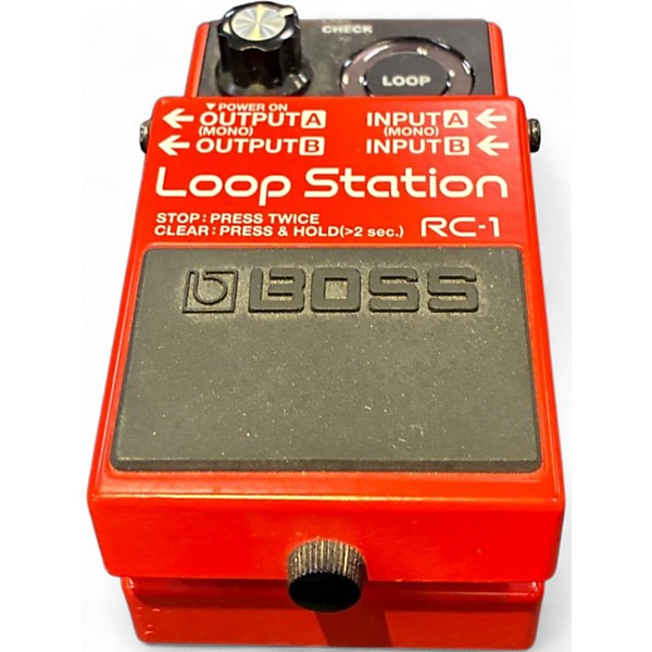 Used BOSS RC1 Loop Station Pedal