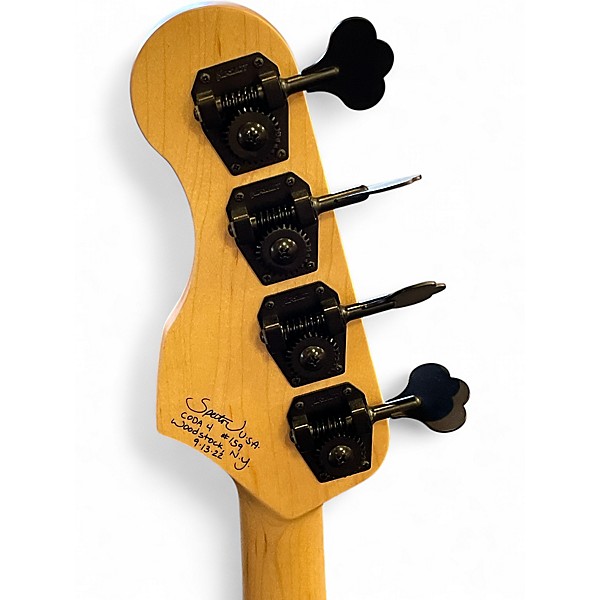 Used Spector CODA 4 DLX SUPER FADED BLACK Electric Bass Guitar