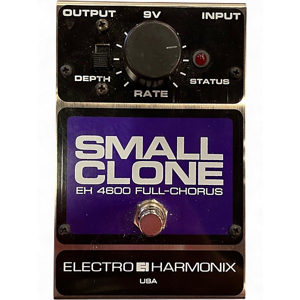 Used Electro-Harmonix Small Clone Analog Chorus Effect Pedal