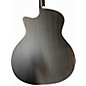 Used D'Angelico Premier Gramercy CS Acoustic-Electric Guita Trans Black Acoustic Guitar