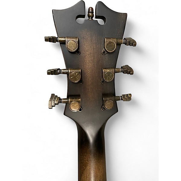 Used D'Angelico Premier Gramercy CS Acoustic-Electric Guita Trans Black Acoustic Guitar