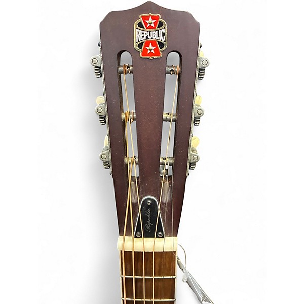 Used Republic HIGHWAY 61 TRAVELER WORN COPPER Resonator Guitar