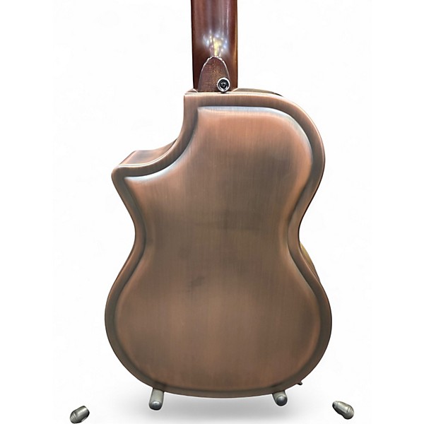 Used Republic HIGHWAY 61 TRAVELER WORN COPPER Resonator Guitar