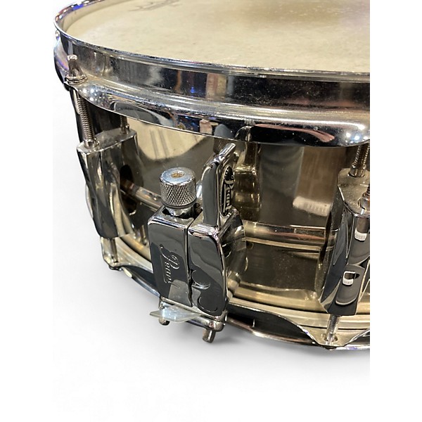 Used Pearl 14X5.5 Sensitone Snare Chrome Drum