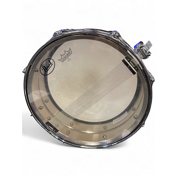 Used Pearl 14X5.5 Sensitone Snare Chrome Drum