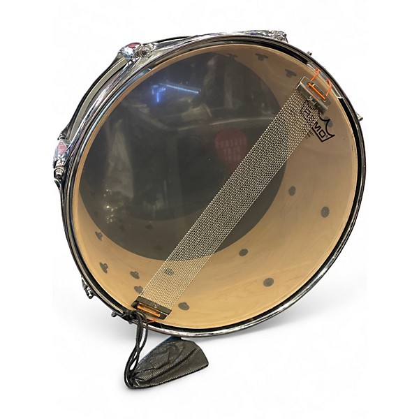 Used Pearl 14X6.5 Modern Utility Steel Snare Black Drum