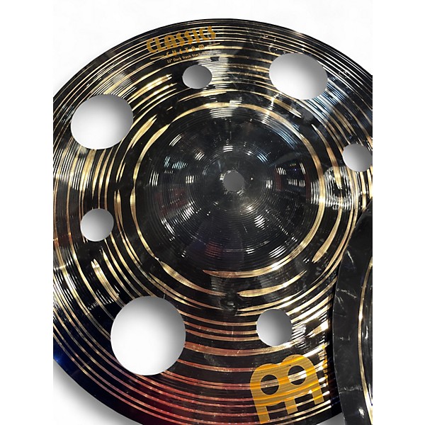 Used MEINL 12in Classic Custom Splash dark stack Cymbal