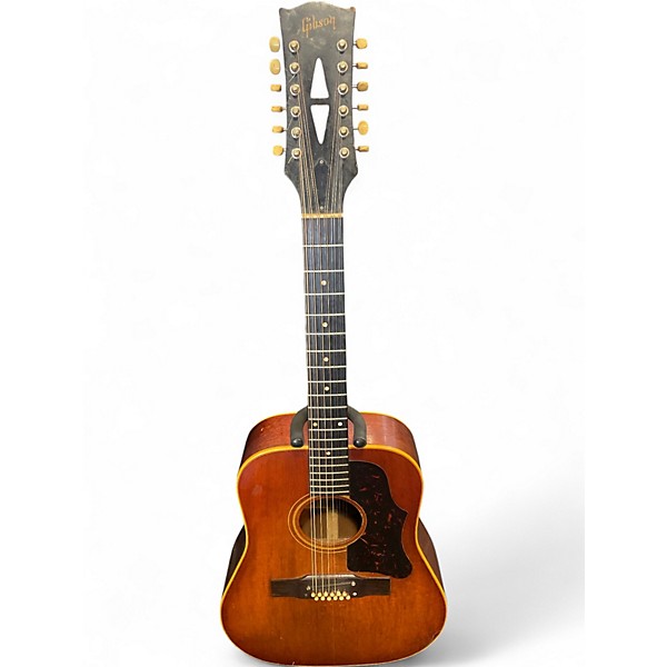 Vintage 1963 Gibson B-45-12 Natural 12 String Acoustic Guitar