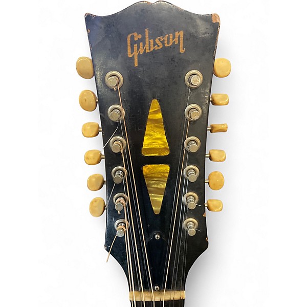 Vintage 1963 Gibson B-45-12 Natural 12 String Acoustic Guitar