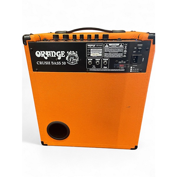 Used Orange Amplifiers CRUSH BASS 50 Bass Combo Amp
