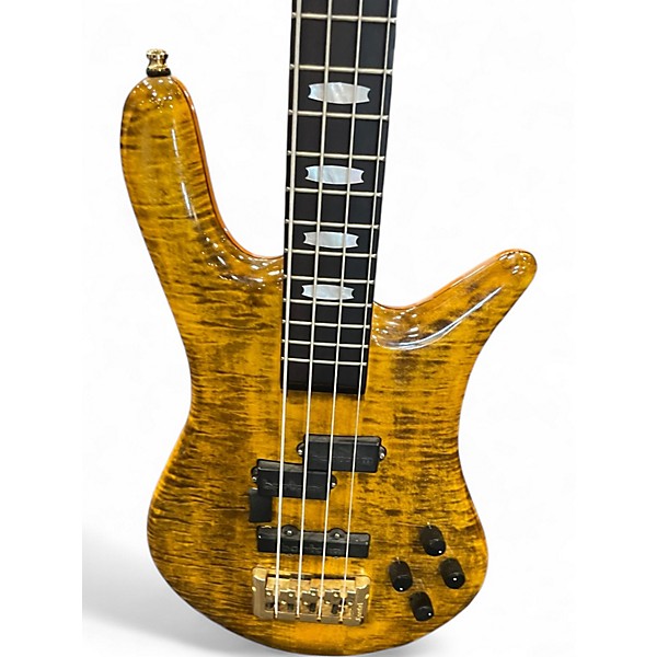 Used Spector Euro4 LT TIGERS EYE GLOSS Electric Bass Guitar