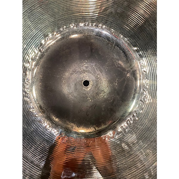 Used SABIAN 22in HH POWER BELL RIDE BRILLIANT Cymbal