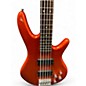 Used Ibanez GSR205 5 String Orange Electric Bass Guitar