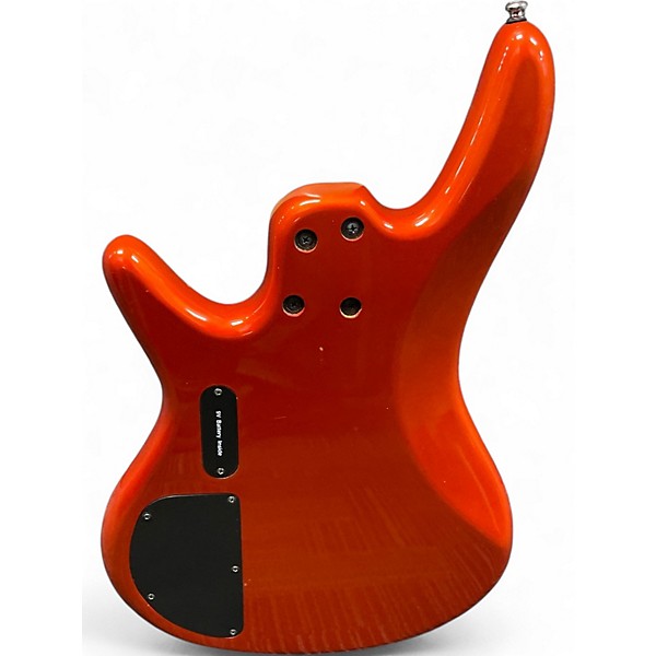 Used Ibanez GSR205 5 String Orange Electric Bass Guitar