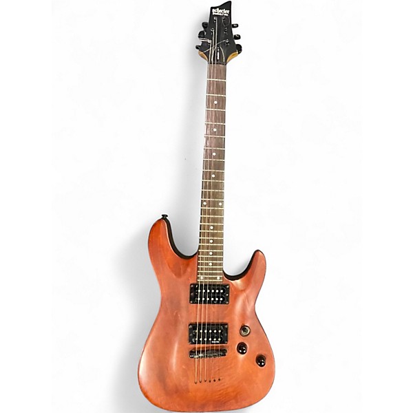 Used 2011 Schecter Guitar Research Omen 6 Walnut Solid Body Electric Guitar