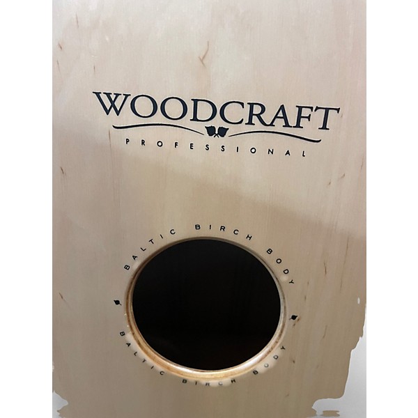 Used MEINL Woodcraft Series String Cajon with Makah Burl Frontplate Cajon