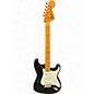 Vintage 1974 Fender Stratocaster Black Solid Body Electric Guitar thumbnail