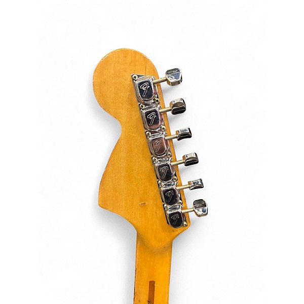 Vintage 1974 Fender Stratocaster Black Solid Body Electric Guitar