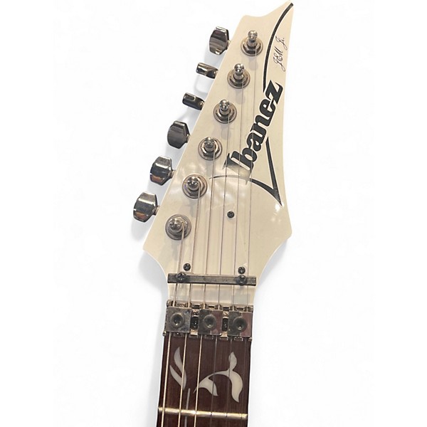Used Ibanez JEMJR White Solid Body Electric Guitar