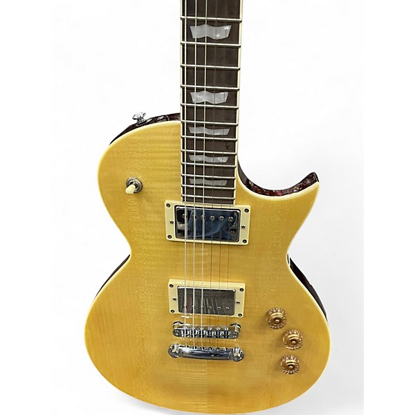 Used ESP LTD EC256 Vintage Yellow Solid Body Electric Guitar