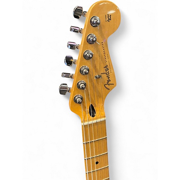 Used Fender Player Stratocaster Black Solid Body Electric Guitar